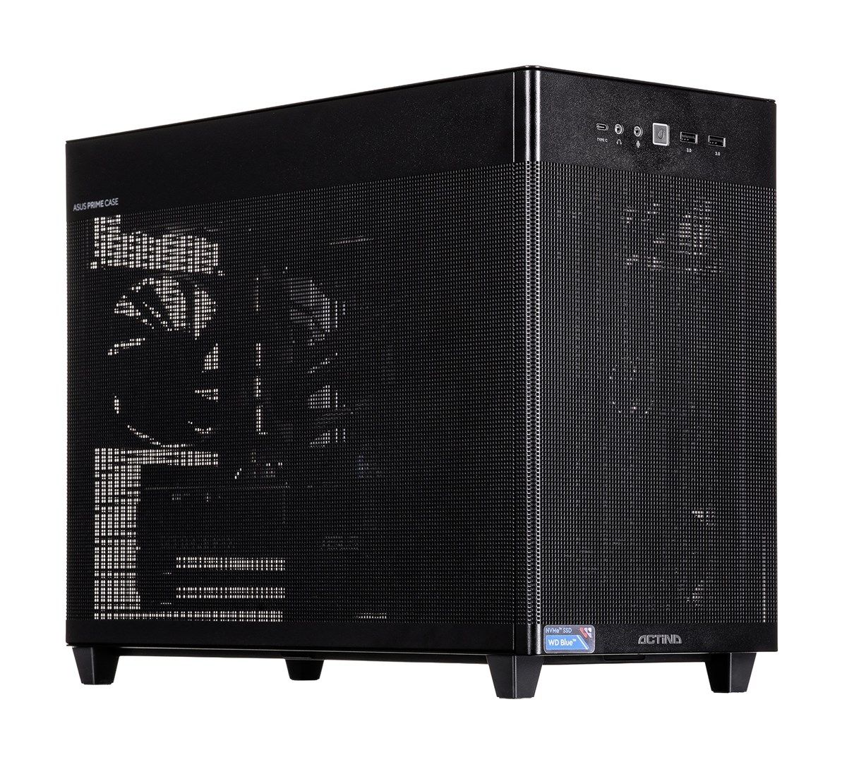 Desktop PC Actina KOMACNGIP0531, AMD 9700X (8 C / 16 T, 3.8 GHz - 5.5 GHz), 32 GB RAM, 1 TB SSD, AMD RX 9070 XT 16 GB, Windows 11 Home