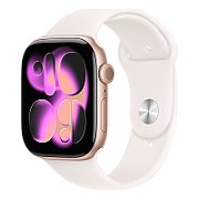 Apple Watch S11 Cellular 46mm Rose Gold Aluminium Case with Light Blush Sport Band - M/L