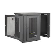 SmartRack 12U Rack Mic cu Montare pe Perete, Adâncime UPS, Spate Articulat