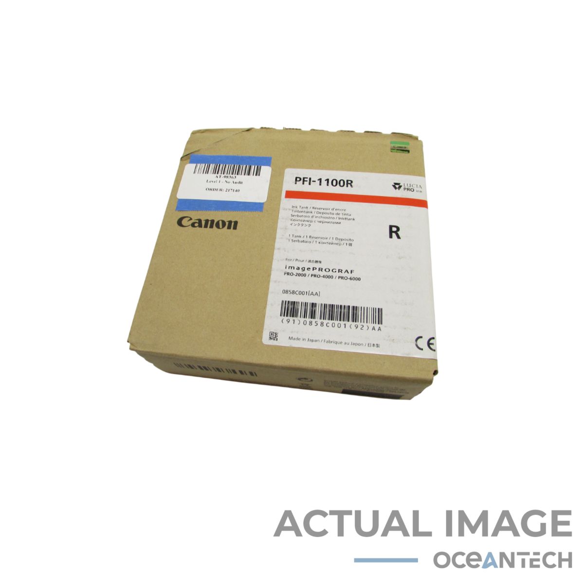 Canon Pfi-1100R Ink Cartridge