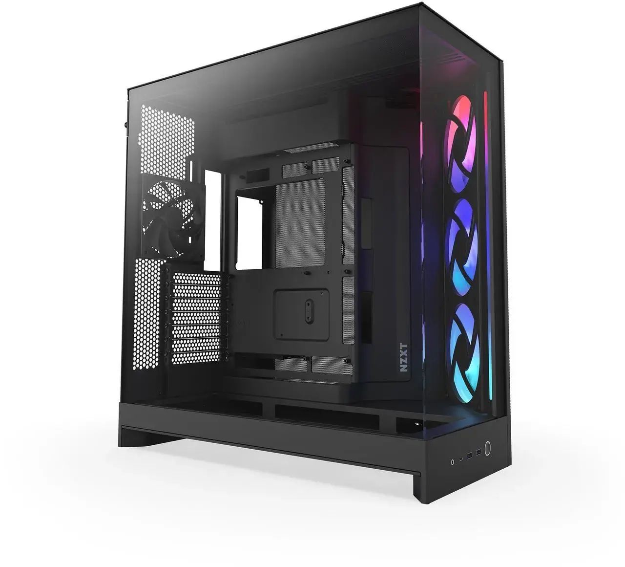 NZXT H9 FLOW RGB (2025) MIDI TOWER WITH WINDOW BLACK