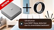 Ultrahuman Home - Air quality sensing - Noise detection - Natural & blue light exposure - Temperature tracking - Humidity monitoring