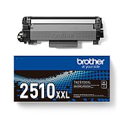 Brother TN2510XXL - Ultra High Yield - Black - original - Box - Toner cartridge - for Brother HL-L2865DW  MFC-L2960DW  MFC-L2980DW (TN2510XXL)