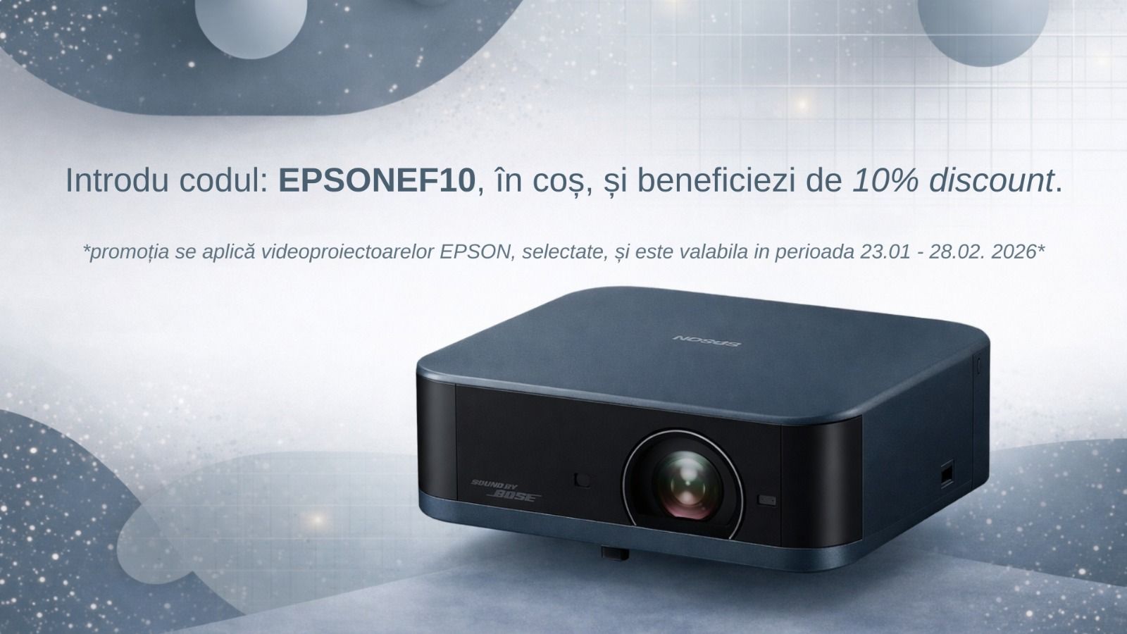 EPSON Lifestudio POP Projector EF-62N Metallic Navy