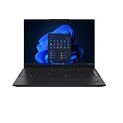 Laptop Lenovo ThinkPad L16 Gen 1, 16 inch 1920 x 1200, Intel Core Ultra 7 - 155U (12 C / 14 T, 1.7 GHz - 4.8 GHz, 12 MB cache, 28 W), 16 GB DDR5, 512 GB SSD, Intel Graphics, Windows 11 Pro Germana, Tastatura Germana, Negru