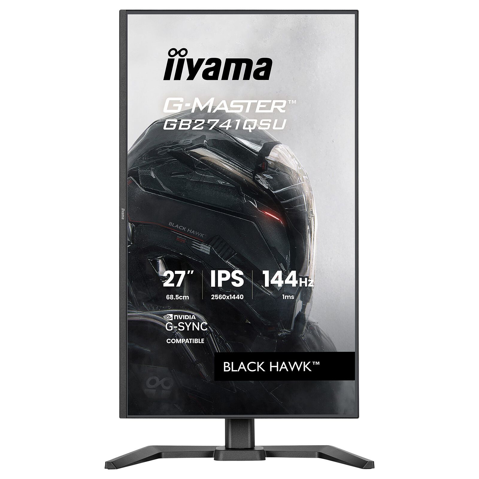 iiyama G-MASTER GB2741QSU-B1 computer monitor 68.6 cm (27 ) 2560 x 1440 pixels Black