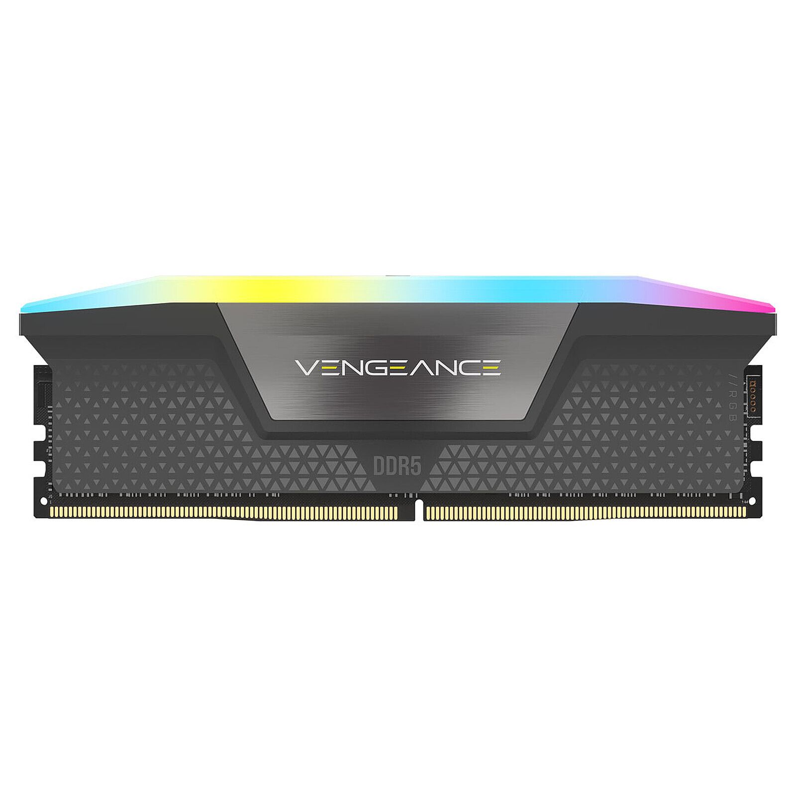 Memorie 16GB, DDR5, 6000MHz, CL36, RGB, Negru, Vengeance