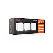 MESH Tenda, wireless, router AX1500, pt interior, 1500 Mbps, port LAN, WAN, 2.4 GHz | 5 GHz, antena interna x 2, standard 802.11ax, Wi-Fi 6  EX3(3-pack)  (include TV 2 lei)