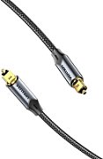 Kabel audio optyczny Vention w oplocie z aluminiowym złączem 5m czarny