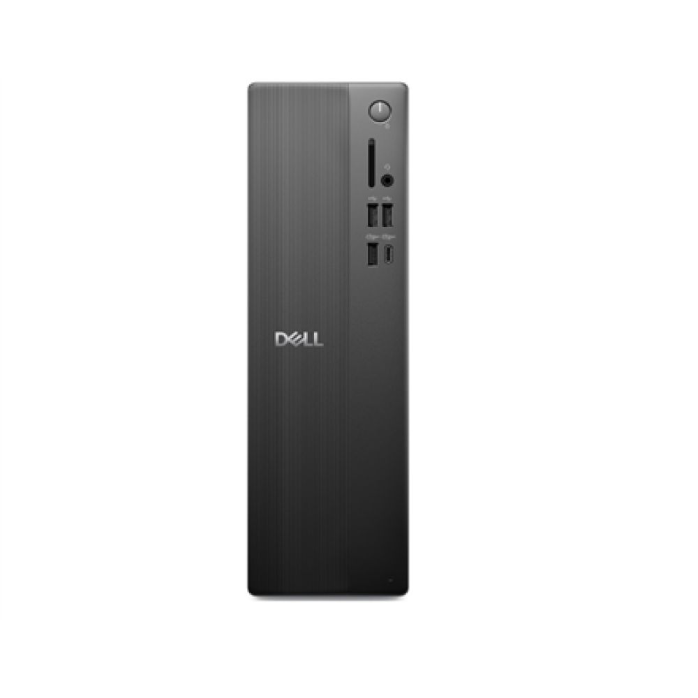 Desktop PC Dell Slim ECS1250 SFF, Intel Core i3 -14100 (4 C / 8 T, 3.5 GHz - 4.7 GHz, 12 MB cache), 8 GB RAM, 512 GB SSD, Fara unitate optica, Intel UHD Graphics 730, 180 W Bronze, Ubuntu Linux