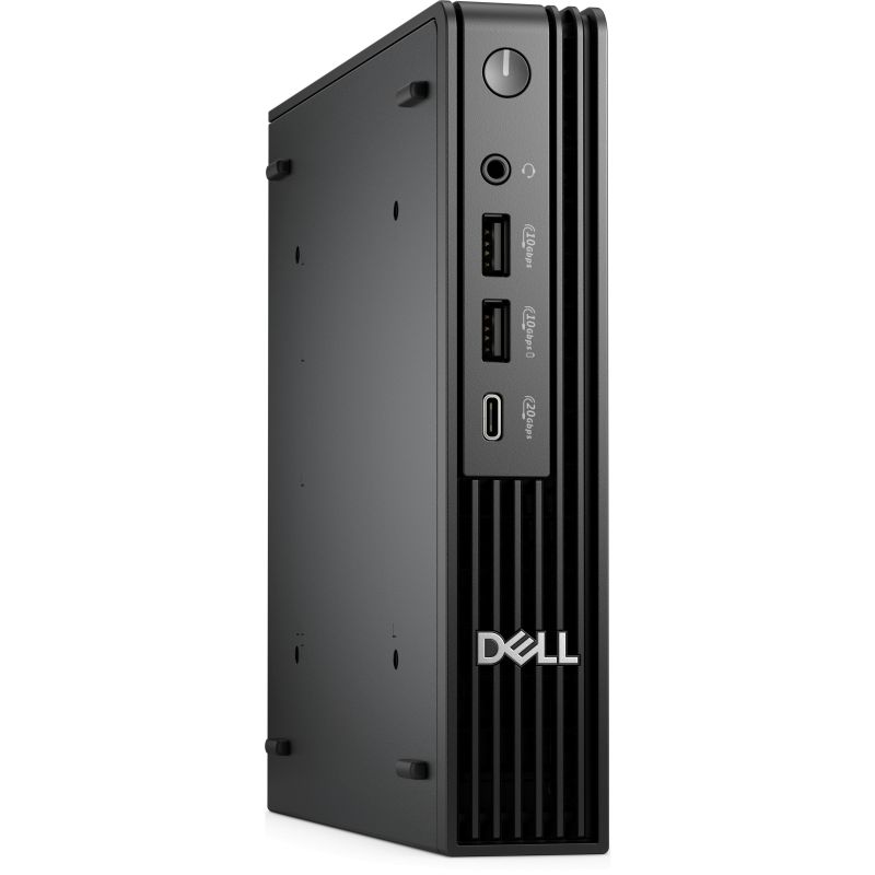 Desktop PC Dell Pro Micro Plus QBM1250, Intel 235 (14 C / 14 T, 2.9 GHz - 5 GHz, 24 MB cache), 16 GB RAM, 512 GB SSD, Intel Graphics, 180 W, Ubuntu