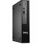Desktop PC Dell Pro Micro QCM1250 MFF, Intel Core i3 -14100T (4 C / 8 T, 2.7 GHz - 4.4 GHz, 12 MB cache), 8 GB RAM, 512 GB SSD, Fara unitate optica, Intel UHD Graphics 730, 90 W - adaptor extern, Ubuntu Linux