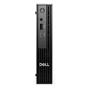 Desktop PC Dell Pro Micro QCM1250 MFF, Intel Core i3 -14100T (4 C / 8 T, 2.7 GHz - 4.4 GHz, 12 MB cache), 8 GB RAM, 512 GB SSD, Fara unitate optica, Intel UHD Graphics 730, 90 W - adaptor extern, Ubuntu Linux
