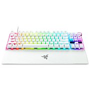 Tastatura mecanica Razer Huntsman V3 Pro Tenkeyless 2025 8K, iluminare Razer Chroma RGB, US layout, alb