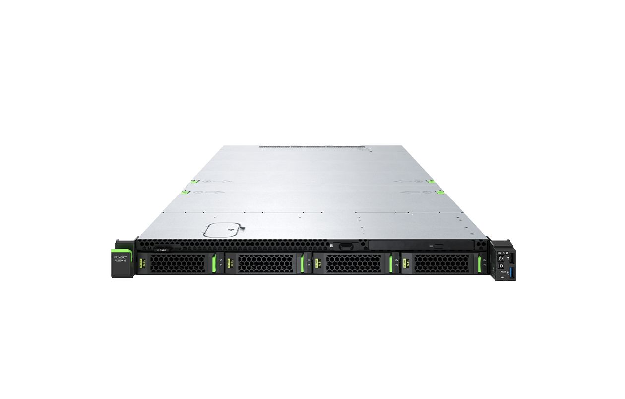 Server Fujitsu Primergy RX2530 M8, Rack 1U, Intel Xeon 6505P (12 C / 24 T, 2.20 GHz - 4.10 GHz, 48 MB cache, 150 W), 32 GB DDR5 ECC, 8 x SFF, 2 x 900 W