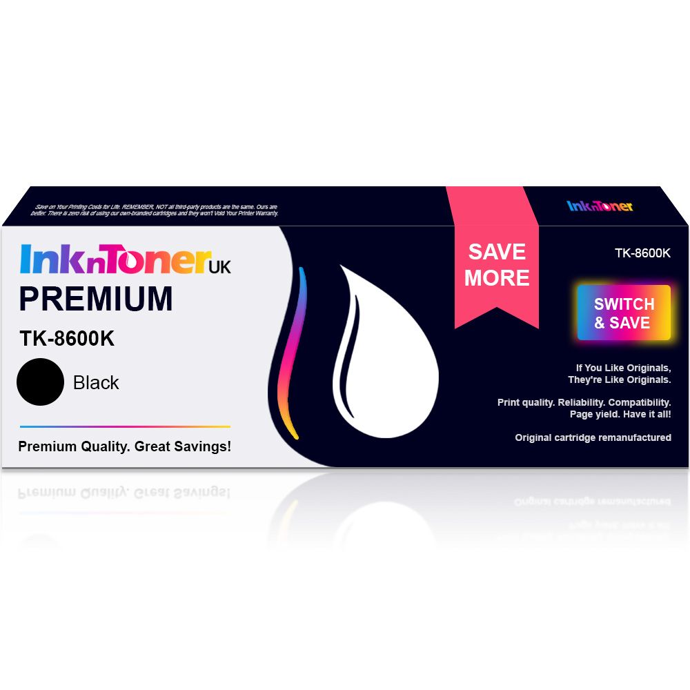 Kyocera Toner TK-8600 TK8600 Black Schwarz (1T02MN0NL0)(1T02MN0NLC)