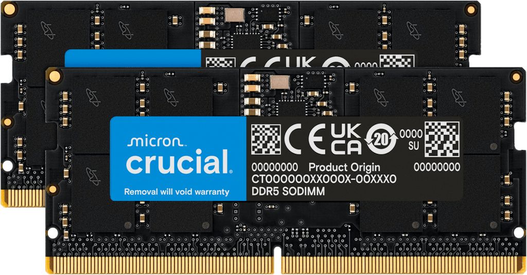 Modul de memorie Crucial CT2K64G56C46S5 128 GB 2 x 64 GB DDR5