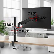 Maclean monitor mount  gas spring  17 -32   2-10kg  black  MC-135