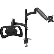 Brat monitor/laptop Trust Mara, greutate maxima suportata 16 kg, VESA 75x75mm, 100x100mm, dimensiune maxima laptop 32  