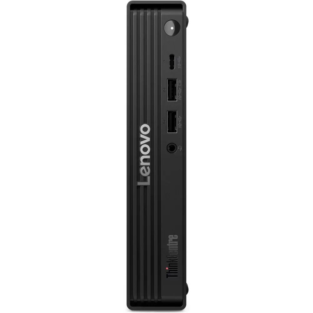 Desktop PC Lenovo ThinkCentre M70q Gen 6 MFF, Intel Core Ultra 5 - 225T (10 C / 10 T, 1.9 GHz - 4.9 GHz, 20 MB cache), 16 GB RAM, 512 GB SSD, Fara unitate optica, Intel Graphics, 90 W - Adaptor extern, Windows 11 Pro