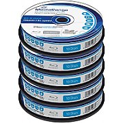 MediaRange BD-R 25GB, 6x speed, shiny silver, unprinted/blank, wide sputtered, Cake 25