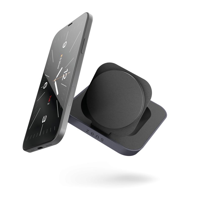 ZENS NIGHTSTAND MAGNETIC/WIRELESS CHARGER (INCL. WALL CHA