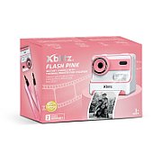 FLASH PINK  INSTANT CAMERA WITH THERMAL PRINTER FOR CHILDREN