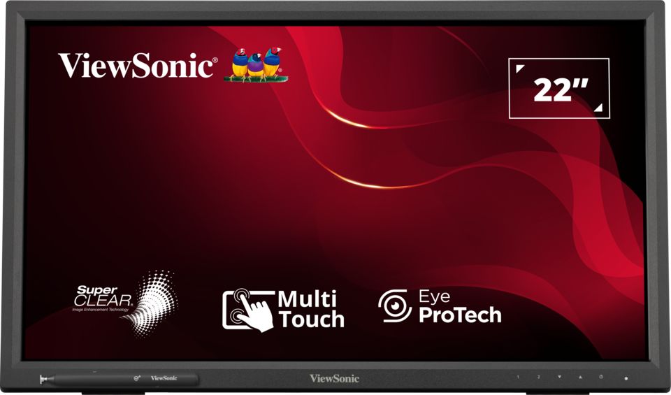 MONITOR LCD 22  TOUCH/BLACK TD2223-2 VIEWSONIC