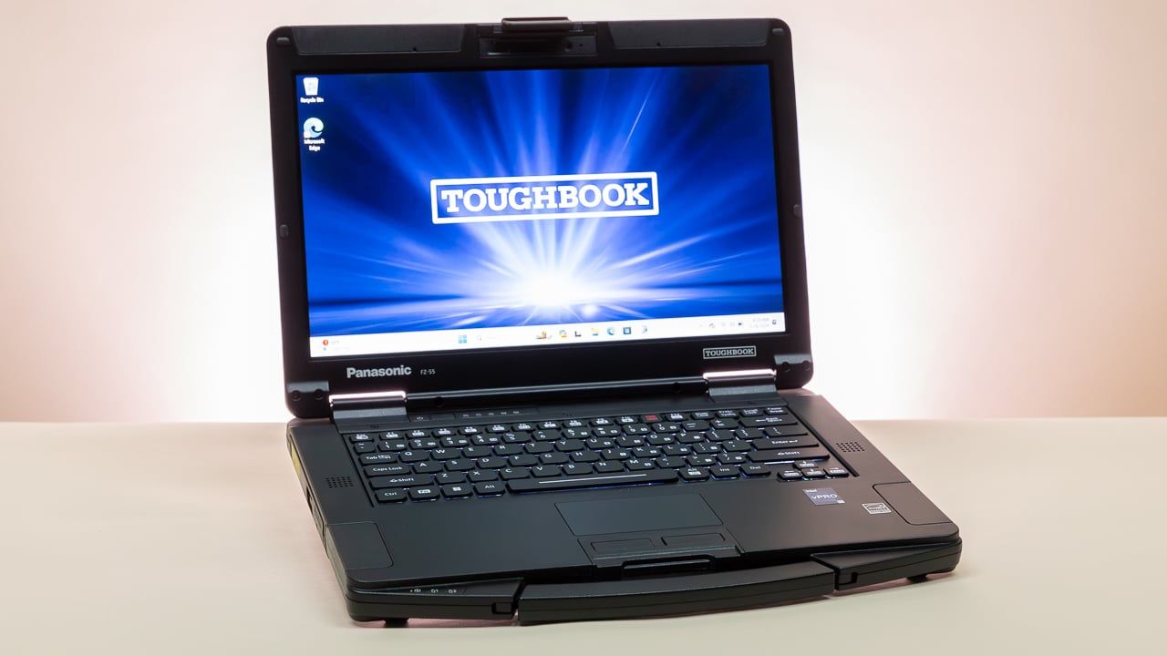 Panasonic Toughbook 55 MK3 Intel® Core™ i5 i5-1345U Laptop 35,6 cm (14 ) 16 Giga Bites DDR4-SDRAM 512 Giga Bites SSD Wi-Fi 6E (802.11ax) Windows 11 Pro Negru