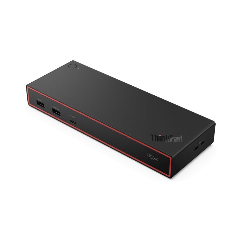 Lenovo ThinkPad USB4 Dock 5000 Prin cablu Thunderbolt 4 Negru