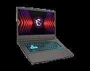 Laptop MSI Gaming Thin 15 B13uc-3430xro, 15.6 inch 1920x1080, Intel Core i5-13420H (8 C / 12 T, 3.4 GHz - 4.6 GHz, 12 MB cache), 16 GB DDR4, 512 GB SSD, Nvidia GeForce RTX 3050, Free DOS, Tastatura English, Gri