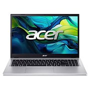 Laptop Acer Aspire Go 15 Ag15-71p-5155, 15.6 inch 1920x1080, Intel Core i5-1334U (10 C / 12 T, 3.4 GHz - 4.6 GHz, 12 MB cache, 55 W), 32 GB DDR5, 1 TB SSD, Intel Iris Xe Graphics, Fara sistem de operare, Tastatura English, Argintiu