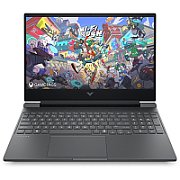 Laptop HP Victus 15-fa2110nn, 15.6 inch 1920x1080, Intel Core i5- 14450HX (10 C / 16 T, 2.4 GHz - 4.8 GHz, 20 MB cache, 45 W), 24 GB DDR5, 1 TB SSD, nVidia GeForce RTX 4050, Fara sistem de operare, Tastatura English, Negru