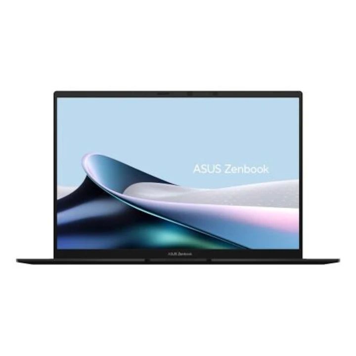 Laptop Asus Zenbook 14 UM3406GA-QD176W, 14 inch 1920 x 1200, AMD Ryzen AI 7  445 (6 C / 12 T, 2.0 GHz - 4.6 GHz, 6 MB + 8 MB cache, 54 W), 32 GB LPDDR5X, 1 TB SSD, AMD Radeon 840M Graphics, Windows 11, Tastatura International, Jade Black