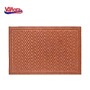 COVORAS INTRARE 40X60 CM TEXTIL+CAUCIUC, CLASSIC MARO