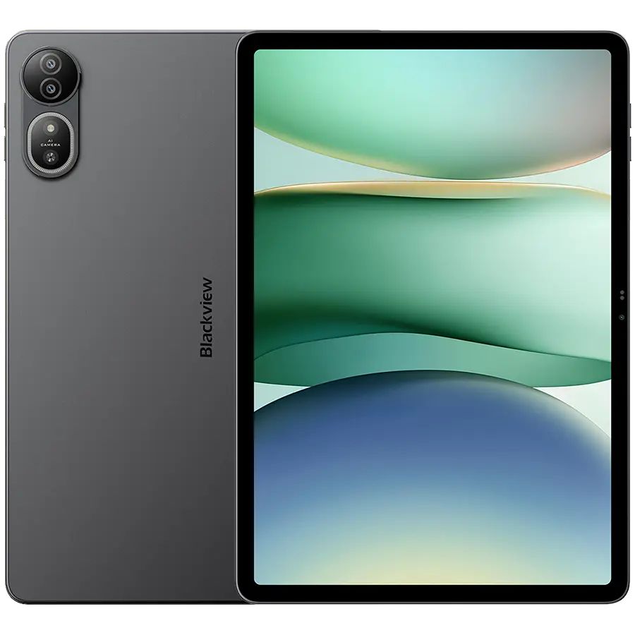 Blackview MEGA 12 SET 5G 12.2  FHD 2400x1600 120Hz 12GB+256GB MT Dimensity 7200 Octa-core 2.8GHz Cam 13MP/50+20MP 10000mAh NFC IP68 FP DualSim WiFi6E BT5.3 stylus case protective glass keyboard mouse headphones charger Android 16 Space Grey