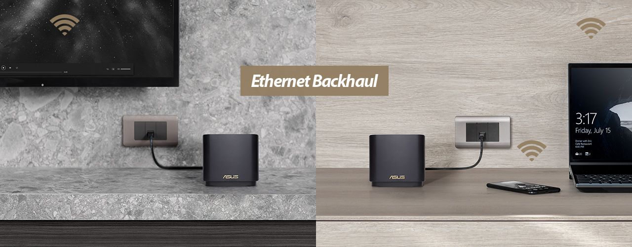 Sistem Wi-Fi Mesh ASUS ZenWiFi XD4 PLUS(W-2-PK)