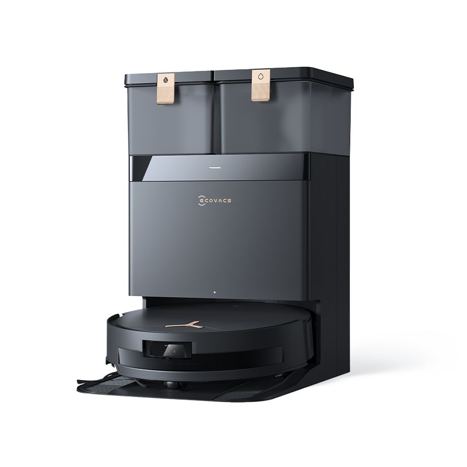 Aspirator robot DEEBOT T50 MAX PRO OMNI G2 Ecovacs18500Pa, TruEdge 2.0, TruEdge 2.0, OZMO Turbo, Bk