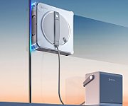 Robot de curatare geamuri WINBOT W2S Ecovacs3000Pa, WIN-SLAM 4.0, 10-Tier Protection Systems