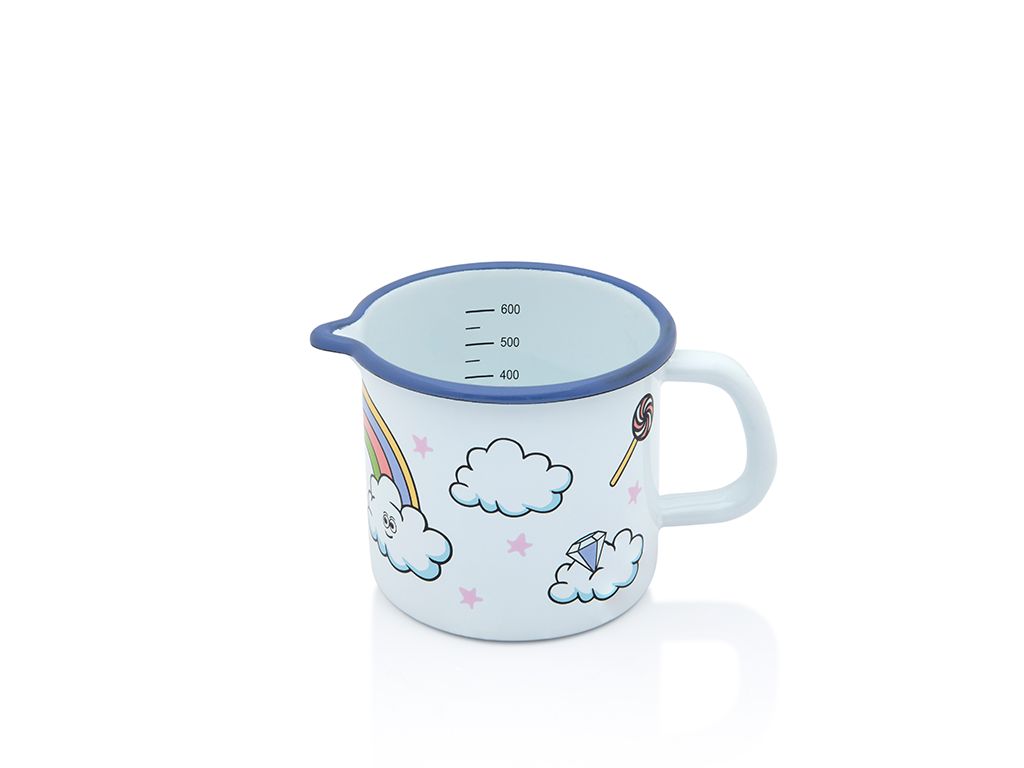 Cana 0.8l Unicorn Metalac email/10cm/0.8l