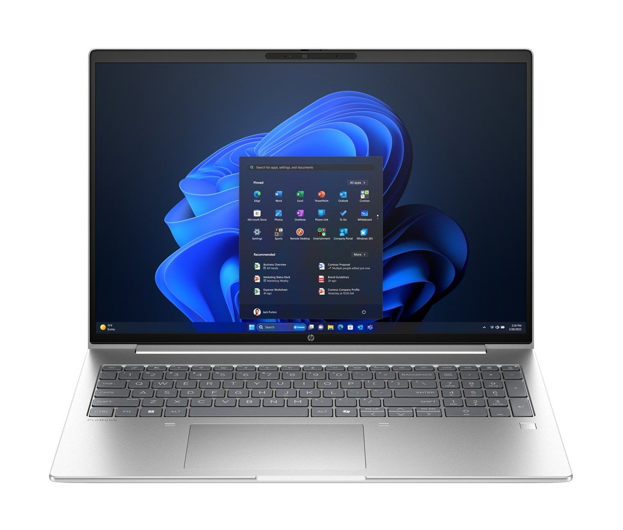 Laptop HP ProBook 4 G1i C51G4ET, 16 inch 1920 x 1200, Intel 225U (12 C / 14 T, 1.5 GHz - 4.80 GHz, 12 MB cache, 57 W), 16 GB RAM, 512 GB SSD, Intel Graphics, Windows 11 Pro