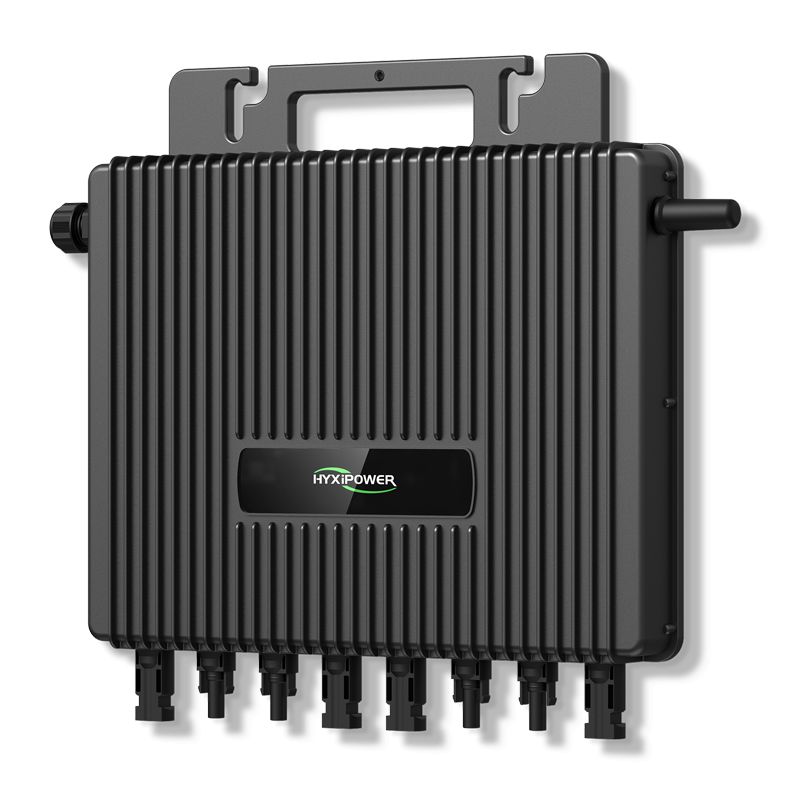 Microinvertor HYXIPOWER 4-in-1 Sub-1G Wi-fi, Typical Module Compatibility 320 - 600⁺W , Nominal Output Power 1600VA, Nominal Output Current,7.27A /6.96A / 6.67A, dimensiuni 310*236*35.5mm