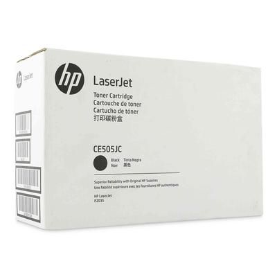 Cartus toner HP CE505JC ,Negru ,8 000 pagini ,Original (05x) 