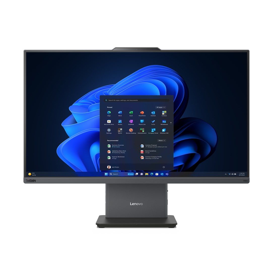 Lenovo ThinkCentre NEO 50a G5 AIO Core 5 210H 27 FHD Touch IPS 300nits AG 16GB DDR5 5200 SSD512 Intel Graphics W11Pro Luna Grey 3Y OnSite