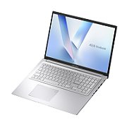 ASUS Vivobook 17 X1704VA-AU1069W Core 5 120U 17.3 FHD IPS-level Panel 60Hz 250nits AG 16GB DDR5 SSD512 Intel Graphics WLAN+BT Cam720p 50WHrs Win11 Cool Silver