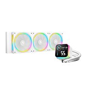 DeepCool LQ360 ULTRA ARGB Processor Liquid cooling kit 12 cm White