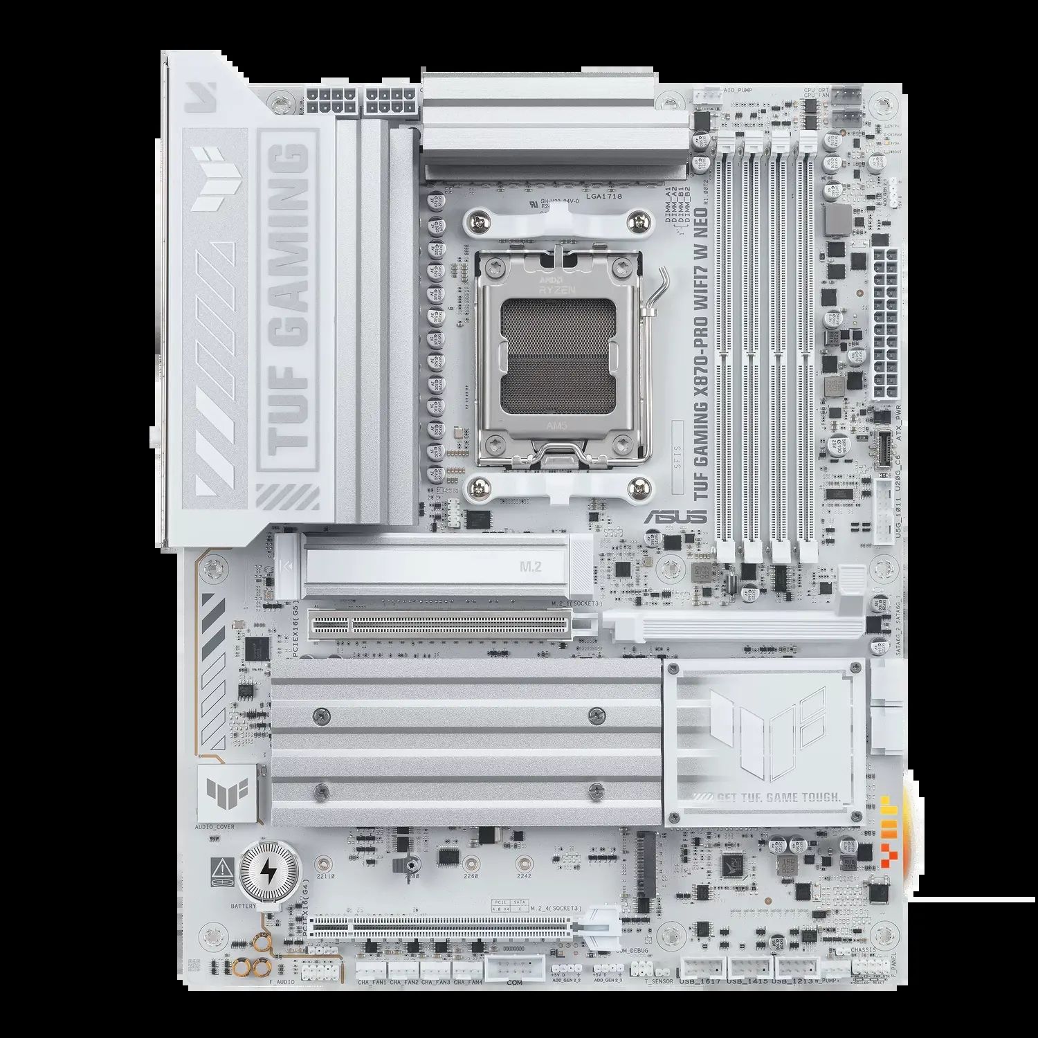 TUF GAMING X870-PRO WIFI7 W NEO, AM5, DDR5, ATX, Alb, 90MB1NY0-M0EAY0