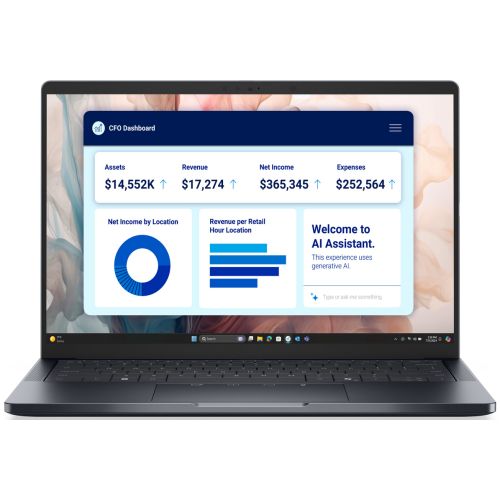 Laptop Dell Pro 14 Premium PA14250, 14 inch 1920 x 1200, Intel 236V (8 C / 8 T, 2.1 GHz - 4.7 GHz, 8 MB cache), 16 GB LPDDR5X, 512 GB SSD, Intel Graphics, Windows 11 Pro