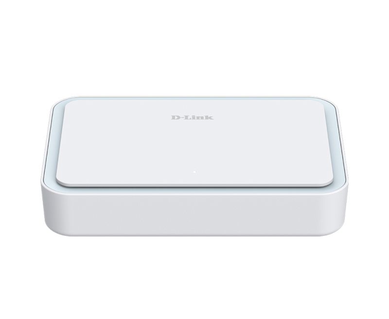 Router de calatorie D-Link DBR-330 AX3000 Wi-Fi 6, Hotspot WiFi Gigabit cu banda dubla portabil, acces securizat la distanta VPN, alimentare USB-C, partajare fisiere microSD/USB, suport WISP si hotspot 4G/5G
