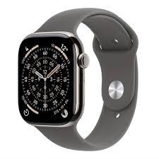 Apple Watch Series 11Â GPS + Cellular 46mmÂ Natural Titanium Case with Natural Milanese Loop - M/L
